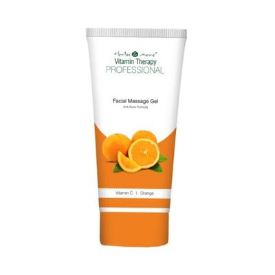 Anti-acne Facial Massage Gel with Vitamin C and Orange (100 G), Facial Massage Gel Anti Acne Formula Vitamin C Orange,