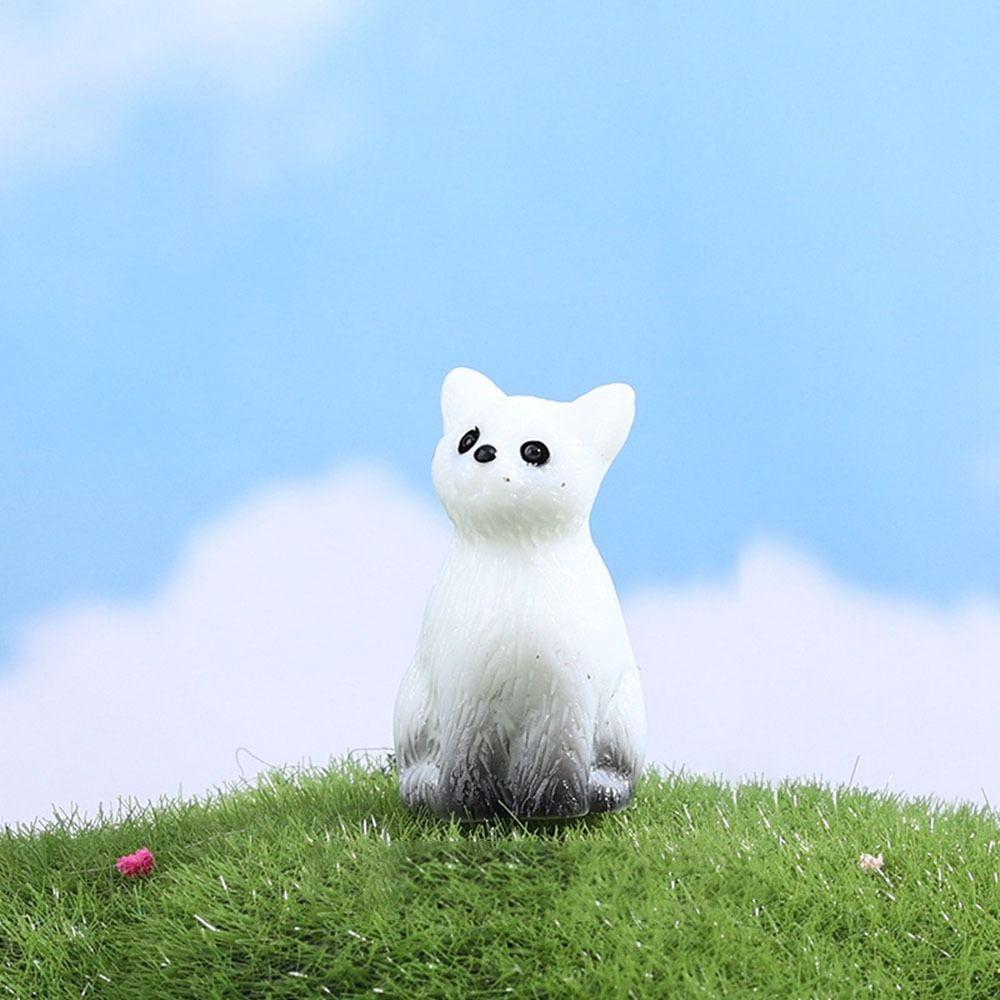 

Cartoon Resin Animal Figurines Micro Landscape Mini Animal Ornament Home Decor