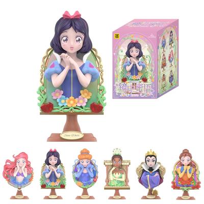 TOP TOY Серия Зеркало Принцесс Диснея [1 шт.] Гашапон Фигурка в слепой коробке Мягкий винил ПВХ Премиальная игрушка Подарок на день рождения Золушка Белоснежка Ариэль
