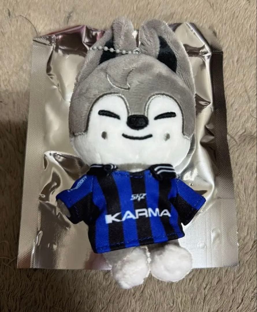 [USED] StrayKids SKZOO Wolf Chan Bang Chan KARMA Plush Toy