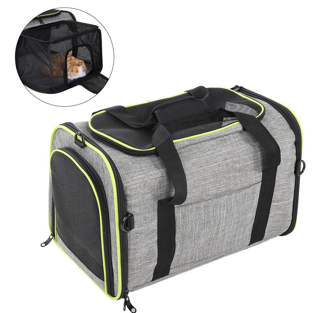 Pet Travel Bag Breathable Portable Foldable Single Side Extension Accessories for Dog Cat