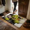 Kwaii Anime SShrekS Floor Mat Soft Flannel Absorbent Mat Non-Slip Rug Home Bedroom Bathroom