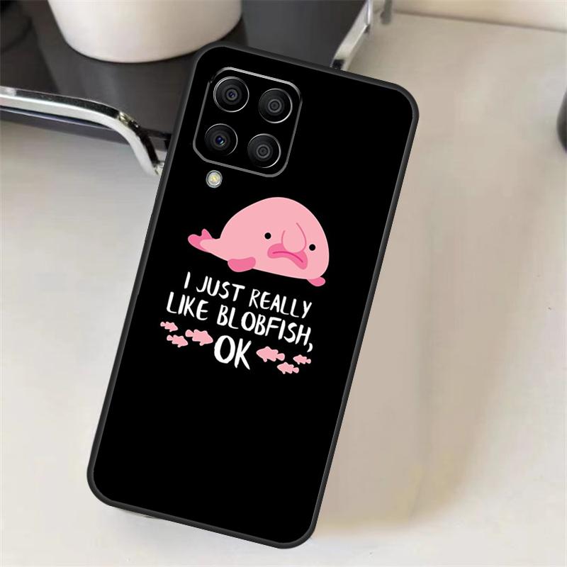 

Cartoon Blobfish Case For Samsung Galaxy M51 M31 M11 M14 M34 M54 M12 M32 M52 M13 M53 M16 M36 M56 M15 M35 M55 Samsung M31s