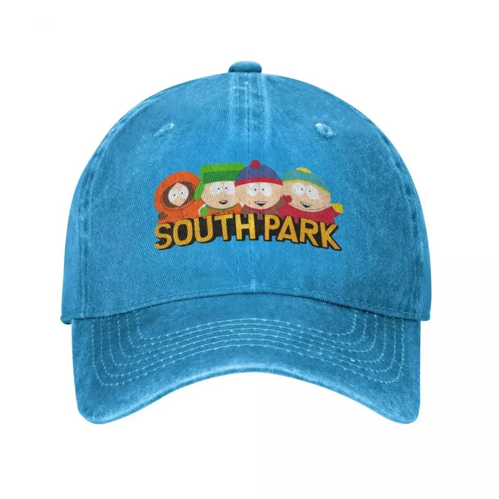 SouthparkS Cartoon Anime Unisex WoUnisex Baseball Cap Distressed Washed Caps Hat Classic Outdoor Summer Snapback Cap