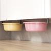 Wall Mount Sink Basket With No Drilling Carbon Steel For Bathroom And Kitchen Storage