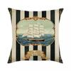 Federa per Cuscino a Forma di Conchiglia Marina Stella Marina Lino Federa per Cuscino Divano Decorazione per la Casa Decorazione Decorativa Federa
