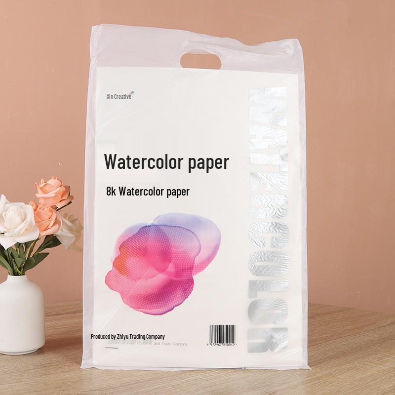

8K All Wood Pulp Sketch Paper for Pencil, Gouache, and Watercolor - Ideal for Art Students 8K