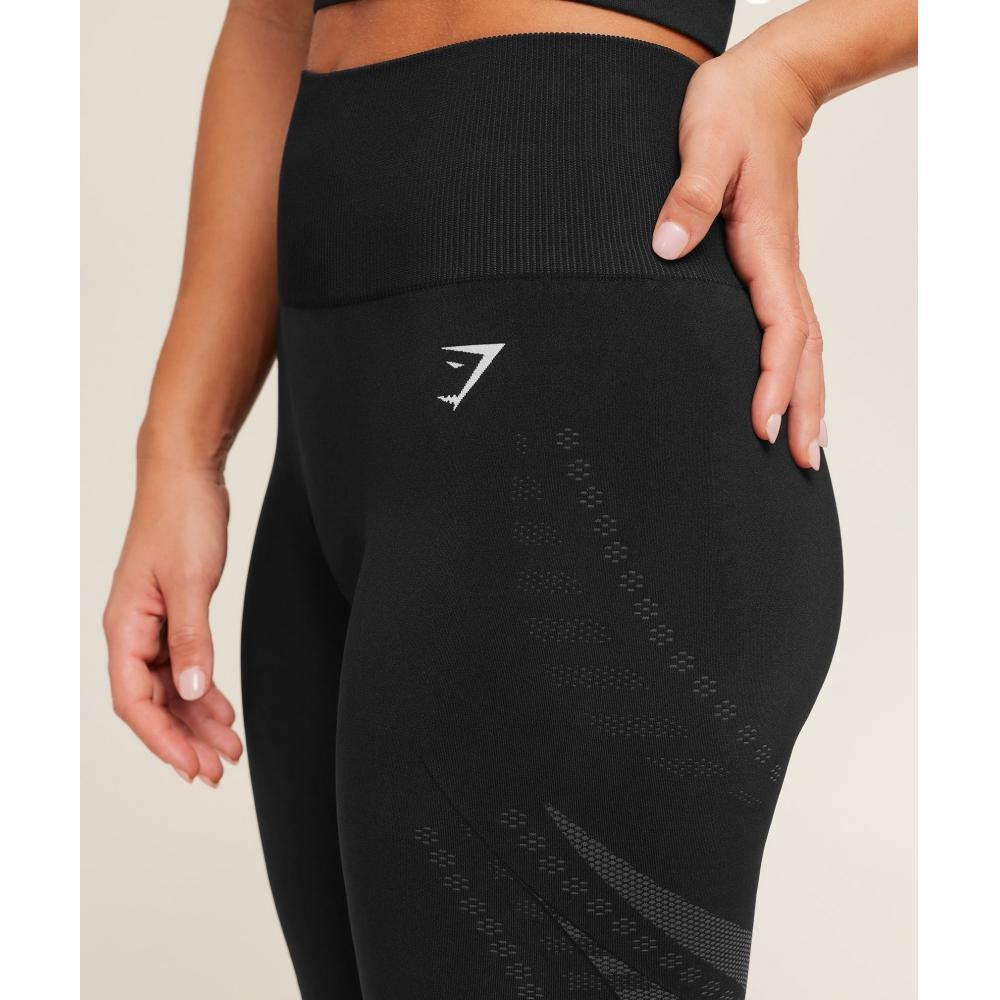 Gymshark Running Seamless LegginGs Gs Black Gs Asphalt Grey B6b7u Bcyl