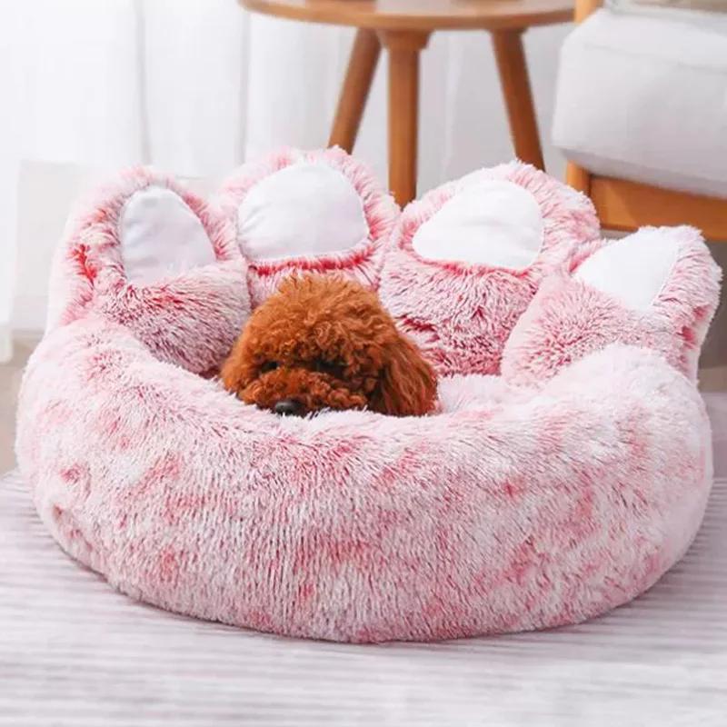 Kennel Winter Warm Medium Large Dog Corgi Golden Retriever Bed Fleece-lined Sofa Mattress Four Seasons Universal Pet Supplies