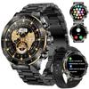 Montre Connectée Homme - WENZYLIQUOX - 1,43" AMOLED - 400mAh - 100+ Modes Sportifs - 2 Bracelets