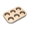 Carbon Steel Cake Mold Cookie Cupcake Baking Tray Egg Tart Cooking Dish Desserts Pan Kitchen Accessories