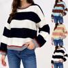 Women's Fashion Knitted Loose Lazy Style Pullover Sweater