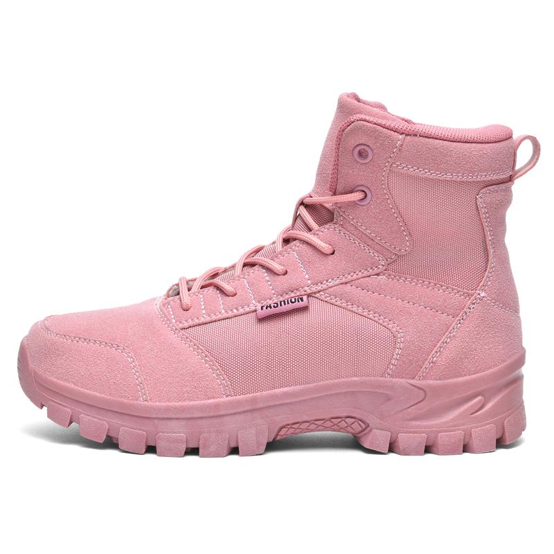 Fashion Casual Leather Mens Mid-Calf Boots Comfy Male Desert Ankle Boots Outdoor Non-Slip Hiking Shoes 2025 New Motorcycle Boots Botas
