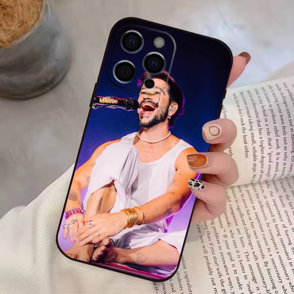 C-Camilo  Phone Case For iPhone 17, 16,15,14,13,12,11 Plus,Pro Max, Others Soft Black Cover