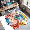 Cocomelon Printed Carpet Rug for Office Chair Living Room Bedroom Kitchen Room Decor Gifts