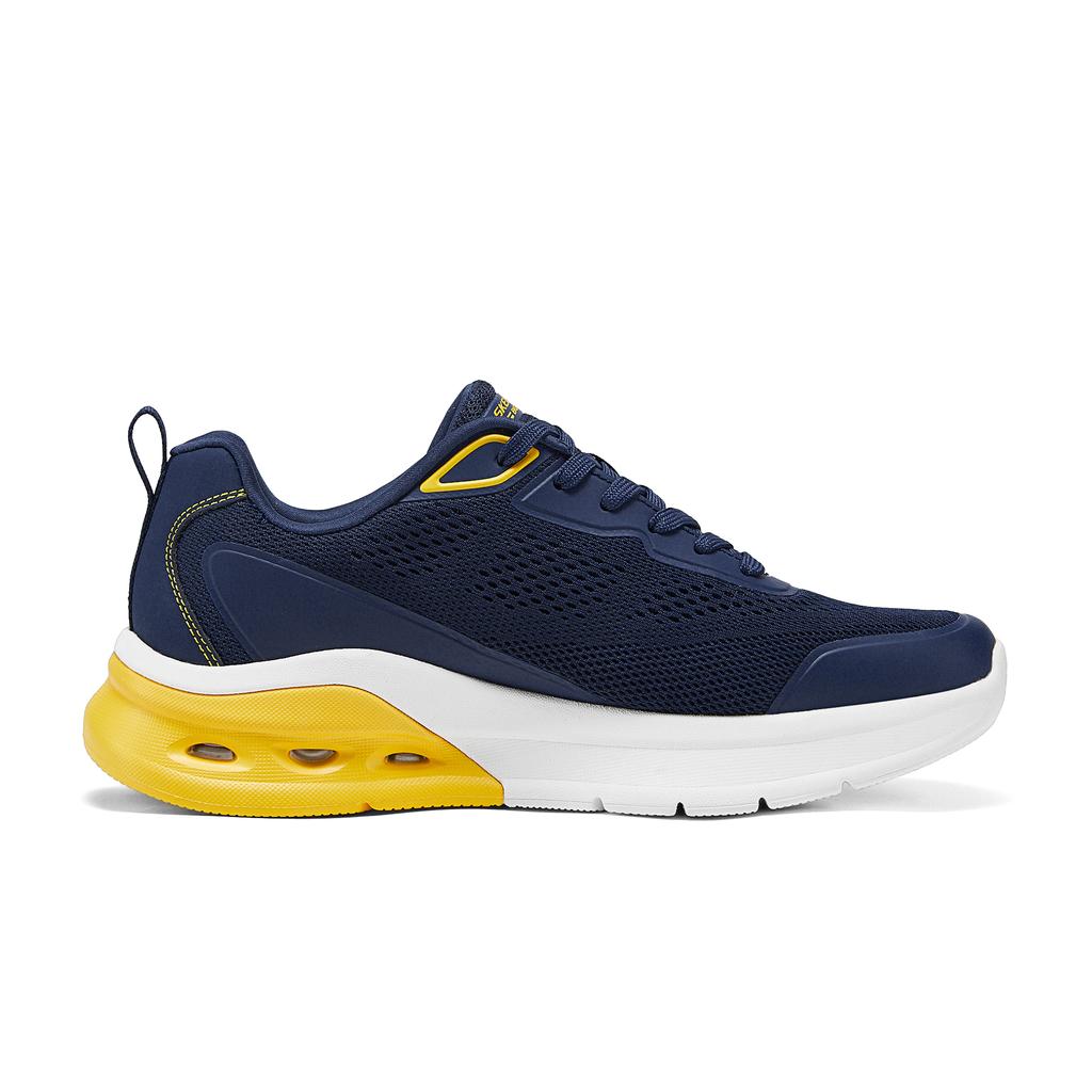 Skechers Bobs Comfortable Casual Simple Low-Top Running Shoes Men Sneakers Blue 118340-NVY