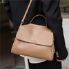 Autumn and Winter New Soft Cowhide Portable Tote Bag Women's Versatile Senior Sense Commuting Large Capacity Leather Shoulder Messenger Bag
