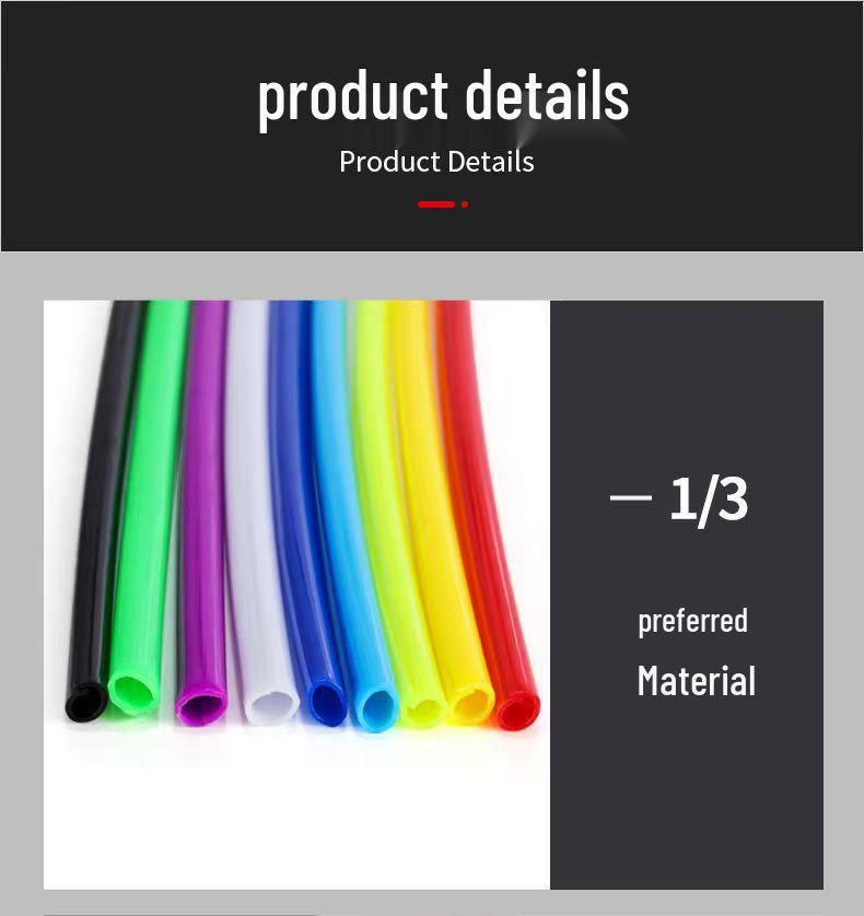 Motorcycle 24cm Colored Spoke Sleeves - 72 Pack, Eco-Friendly Radiation Decoration Strips