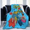 Bad Bunny  Fuzzy Blanket DTMF Fashion Throw Blankets for Home 150*125cm Bedspreads,