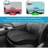 Car Seat Cushion, Comfort Ergonomic Memory Foam Seat Cushion for Tailbone Back Pain Relief, Breathable Car Cushion Suitable for Short People Driver