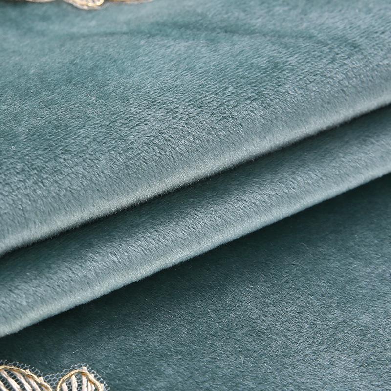 European Water Soluble Lace Square Tablecloth Refrigerator Washing Machine Bedside Table Cloth Dust Velvet Fabric Cover Tapete