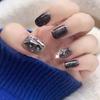50db/táska körömdíszítés strasszos 3D geometriai formájú körmök díszítések csillogó manikűr kiegészítők