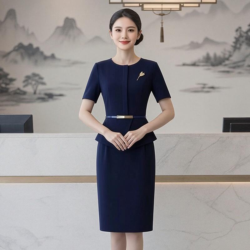 Taluoman Elegant Professional Work Dress S