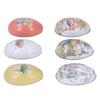 6pcs Iron Easter Egg Shaped Tins Candy Box Jewelry Canister for Easter Holiday Party Supplies Easter Egg Ornament