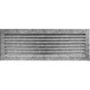 Vent Cover FRESH 17x49 Black and Silver