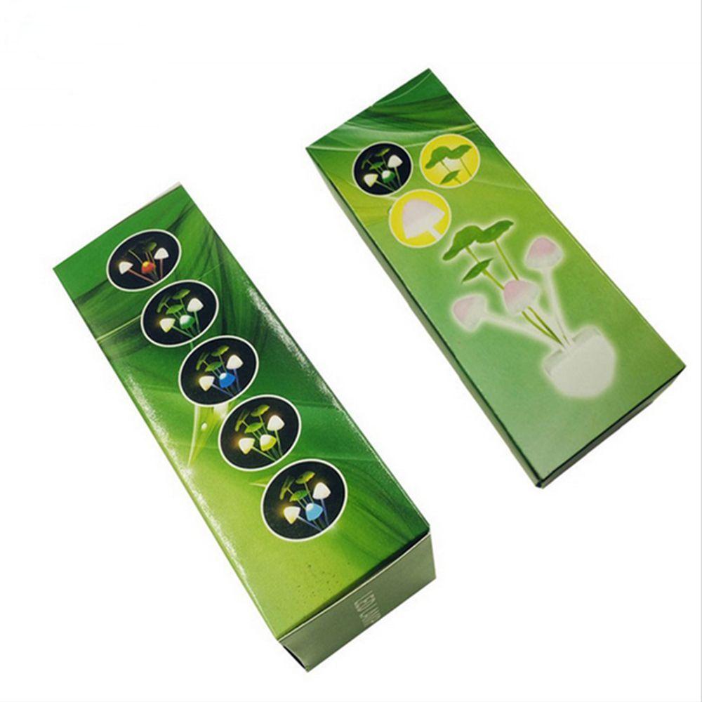 New Dream Romantic Home Decoration Bed LED Lamp Colorful Mushroom Light Sensor Control