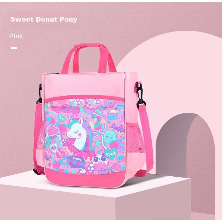 YOME Elementary School Tutoring Bag, After-School Bookbag for Girls, Single Shoulder Crossbody Bag,