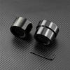 4pcs Motorcycle Front & Rear Axle Nut Covers Caps Black For Harley Sportster XL Dyna Fat Bob FXDF Touring Electra Glide Softail