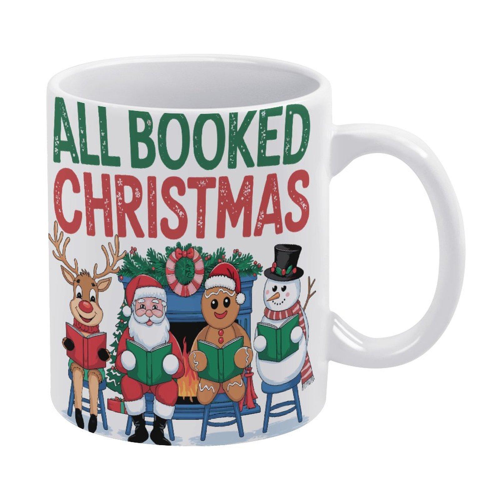 

1pc 11oz blank ceramic mug, double-sided printed coffee tea cup for home office use, glossy surface, comfortable grip, practical gift idea белый