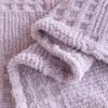 Reversible Waffle Jacquard Blanket - Multi-functional, Can Be Used As a Throw or Cover, Thick Plush,