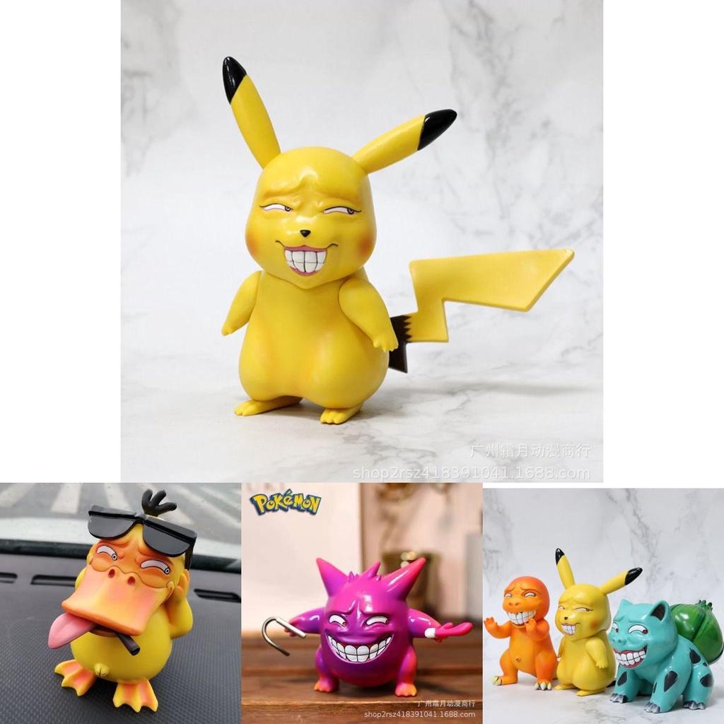 Bonecos Pokémon Coloridos e Vibrantes para Decorações de Carro e de Mesa