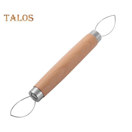 

Овощечистка для винограда, портативный инструмент для чистки фруктов из нержавеющей стали с деревянной ручкой, простая в использовании овощечистка для фруктов, кухонный гаджет цвет старого дерева