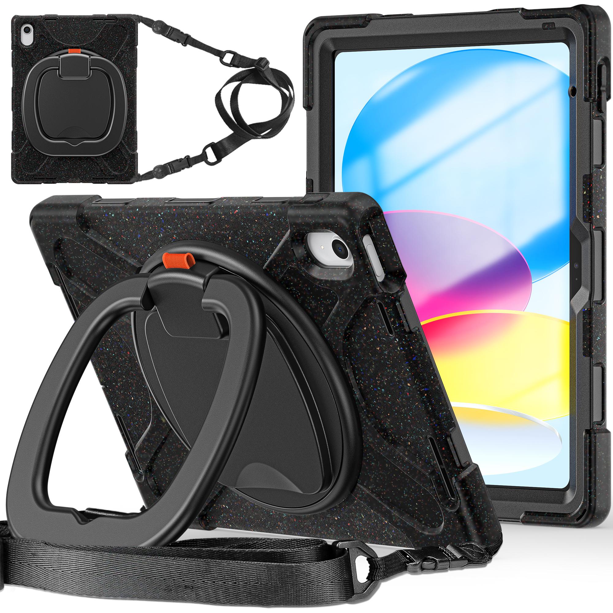 

360 Rotating Kids Case Universal for IPad 2025 A16 11th 10.9 2022 10th Gen A3354 A3355 A3356 A2757 A2777 A2696 Armor Stand Cover iPad 10.9 2022-10th