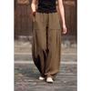 JPNTKY Women's Fashion Casual Solid Color Print Pants & Capris