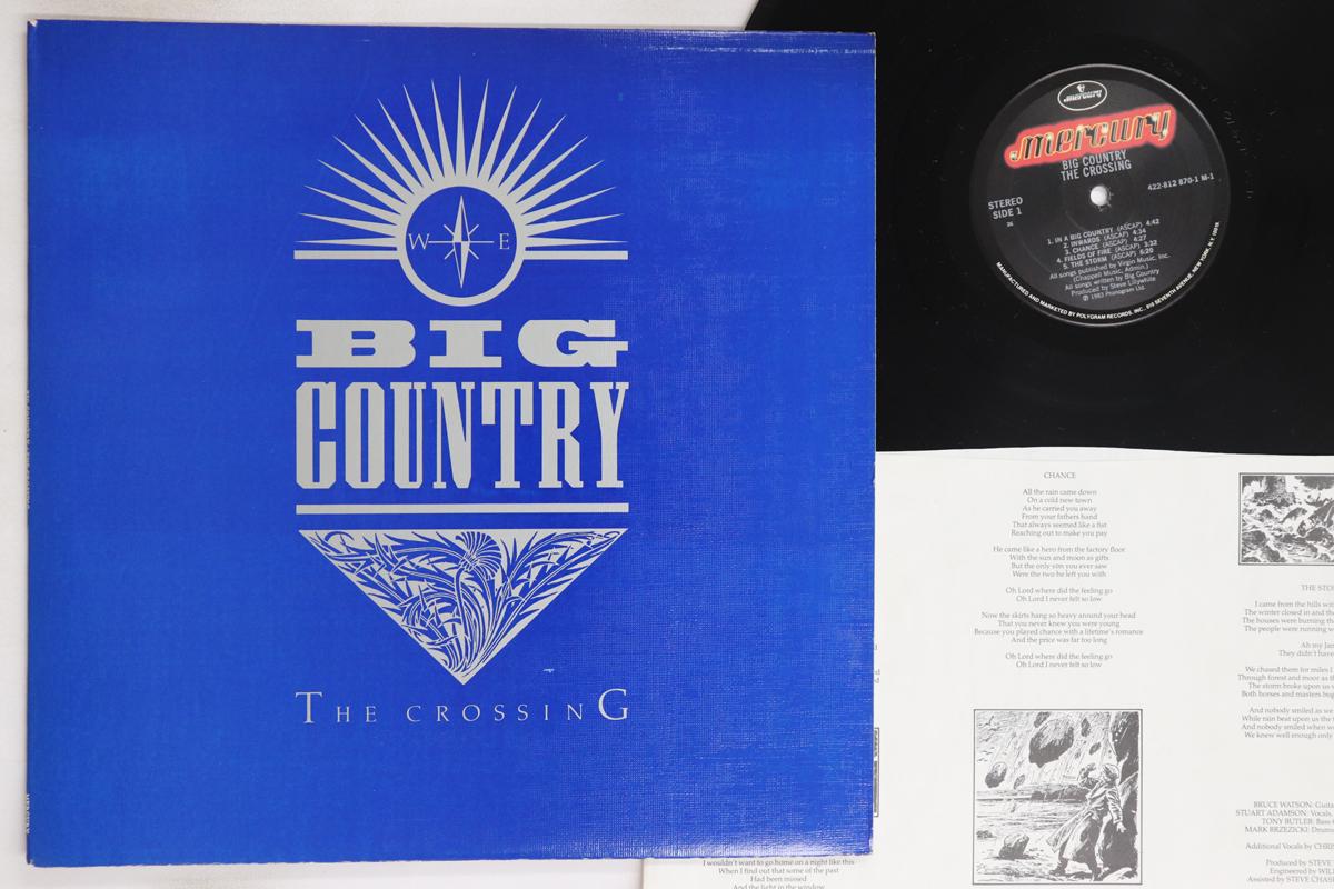 

LP Record BIG COUNTRY - Crossing 4228128701M1 MERCURY 1983 US Rock Used
