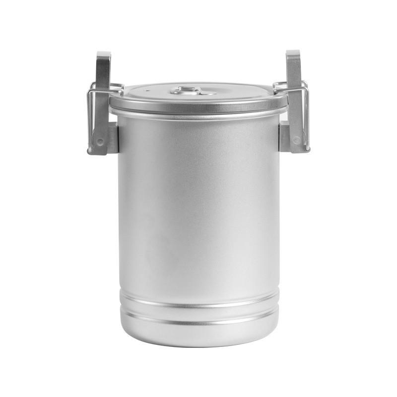 304 Stainless Steel Portable Outdoor Cooking Pot: Multifunctional Single-Person Cookware, Soup Pot, Rice Steamer, Integrated Design