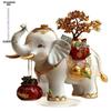 Golden Elephant Tabletop Ornamen Sign -Cartoon Style, Symbol of Auspiciousness and Wealth, Elephant Decorataion, Home Tabletop Decorations, Nurseries
