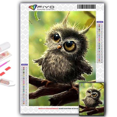 5D Diamond Painting Animal Owl DIY Diamond Embroidery Rhinestone Home Decoration