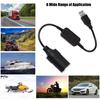 2pcs/set USB Boost Cable 5V Male To 12V Car Cigarette Lighter Socket Female Adapter Cord for Electronics Less Than 12W