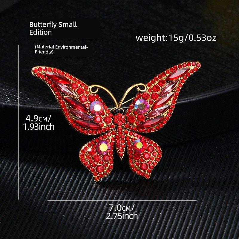 Fancy Design Fashion Fashion Maple Brooch Female Super Flash Rhinestone Leaf Pin Suit Coat Corsage Accessories