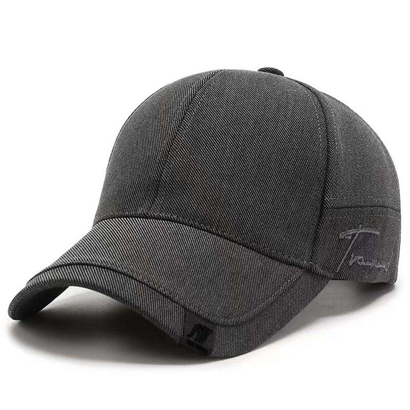 Women Side Letter Print Embroidery Snapback Baseball Caps Spring And Autumn Outdoor Use Adjustable Casual Hats Sunscreen Hat For Men And