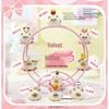Qimo Pig Light-Activated Blind Box Cartoon Doll - Series 2 Office Ornament