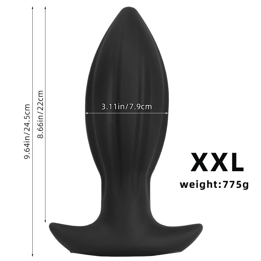 Super Silicone Anal Plug for Men and Women Going Out in The Backyard Wearing Anal Dilators To Stimulate Adult Sexual Products