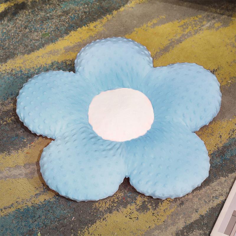 

Minimalist Cushion Flower Petal Pillow For Sofa Lounge Decor синій