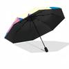 Custom Name Ms. Rachel Theme Automatic Umbrella, Lightweight & Portable, 8 Rib, Perfect for Outdoor Travel, Birthdays, Christmas, Gifts.