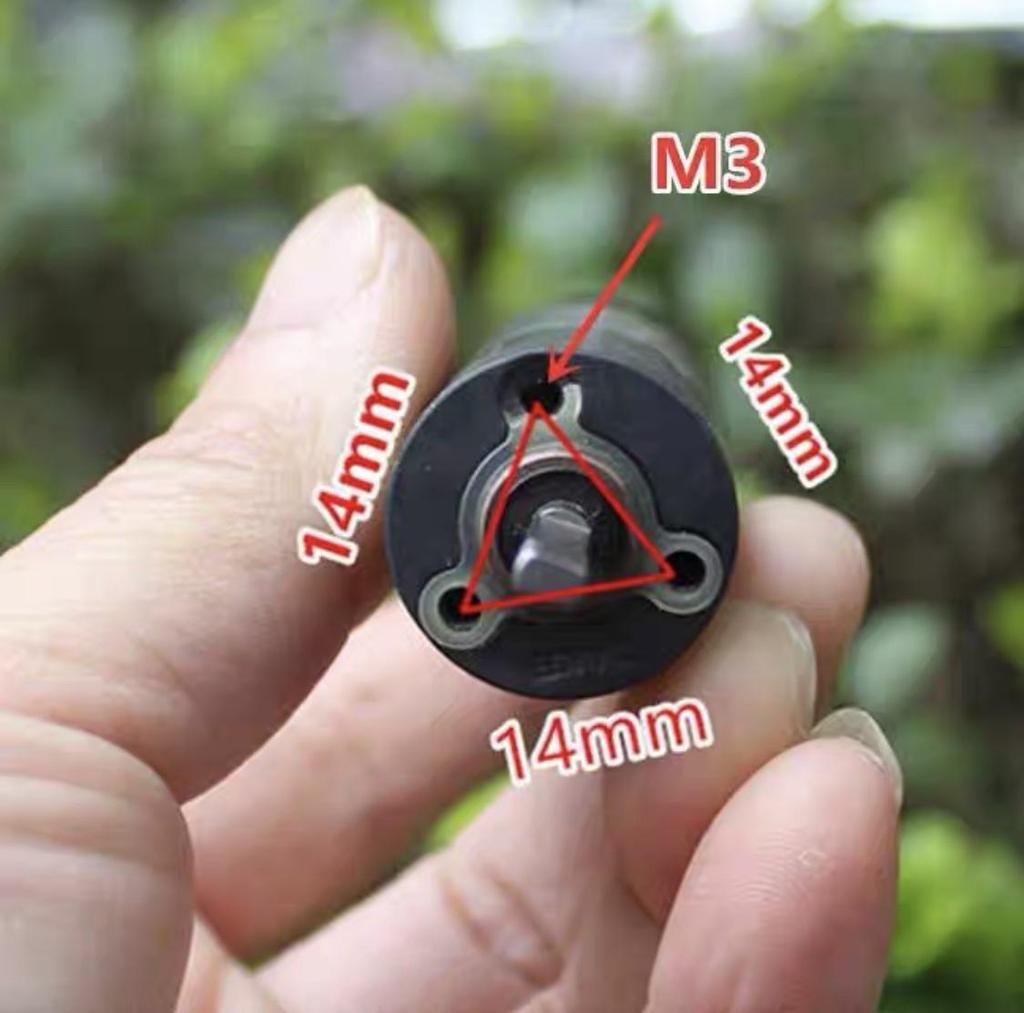 22mm High Torque DC Geared Motor with Hall Sensor, 5-12V